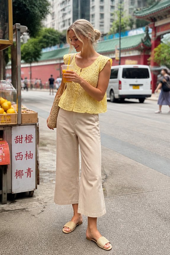 summer breezy chic ensemble