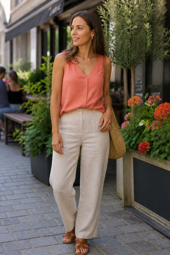 summer casual chic ensemble