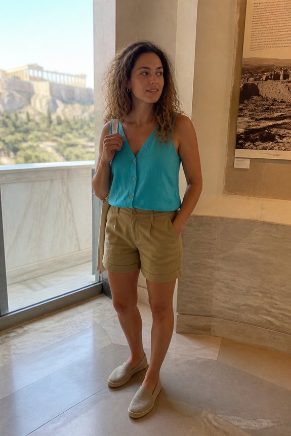 summer casual chic ensemble