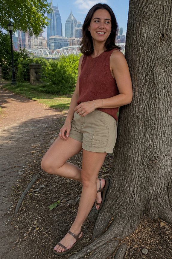 summer casual chic ensemble