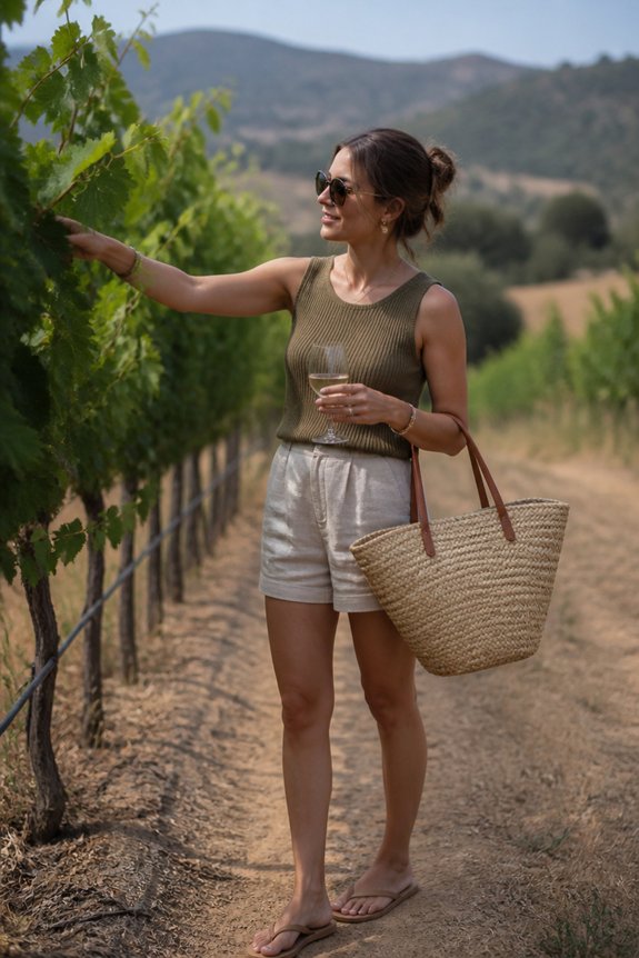 summer casual chic ensemble