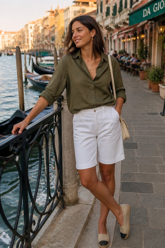 summer casual chic ensemble