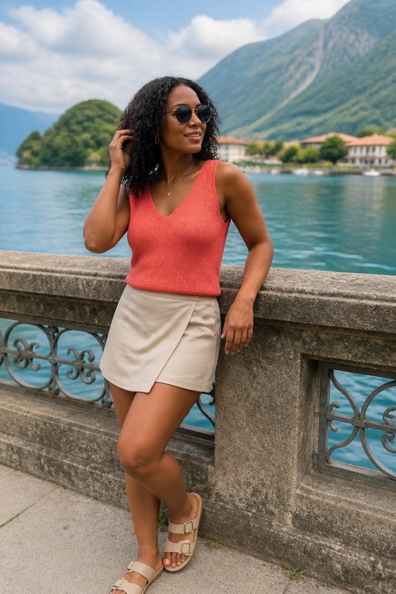 summer chic with sun protection
