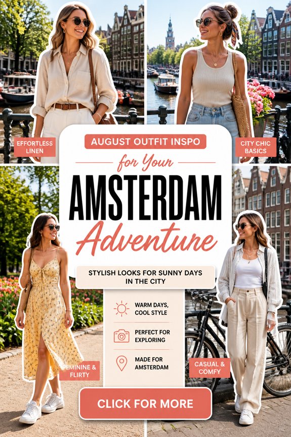 summer clothing for amsterdam