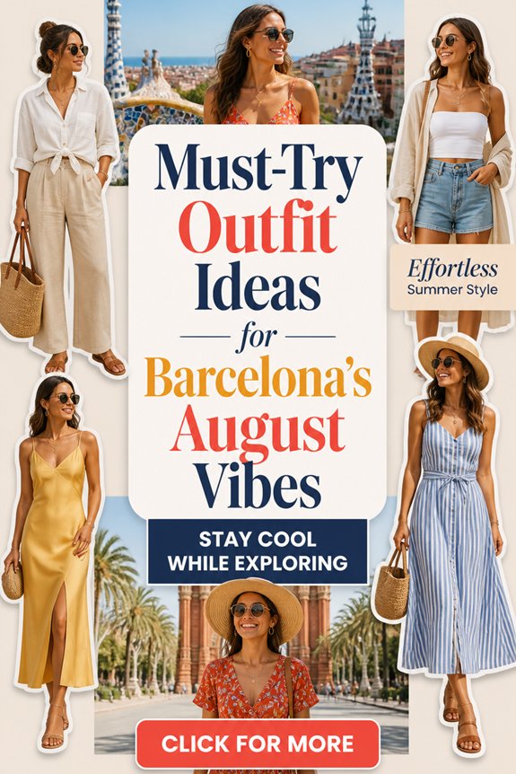 summer clothing for barcelona