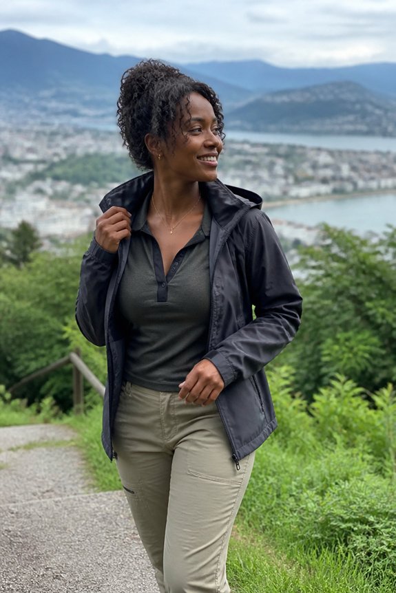 summer hiking outdoor outfit