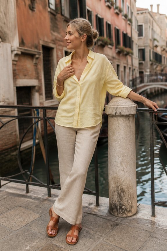 sunny casual summer outfit