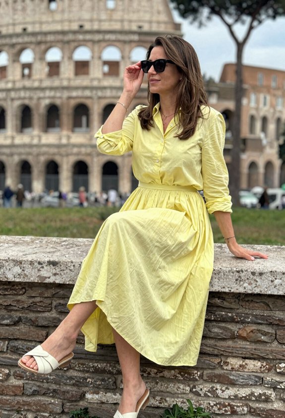 sunny style with elegance