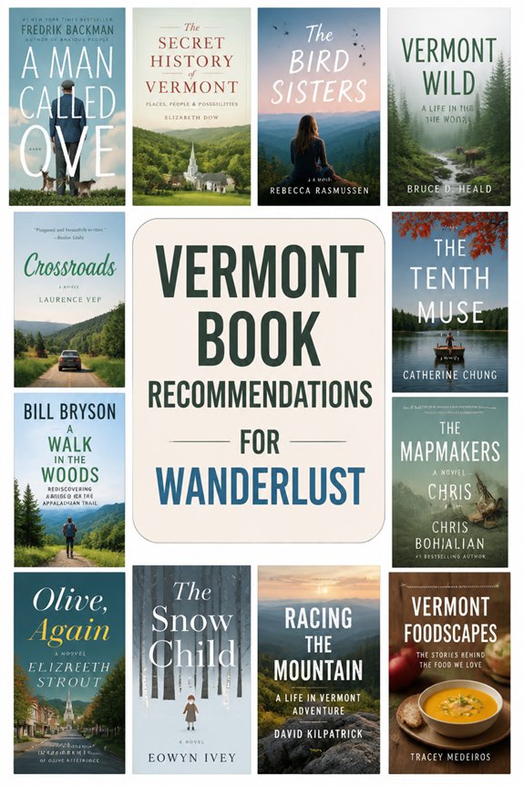 vermont themed travel books