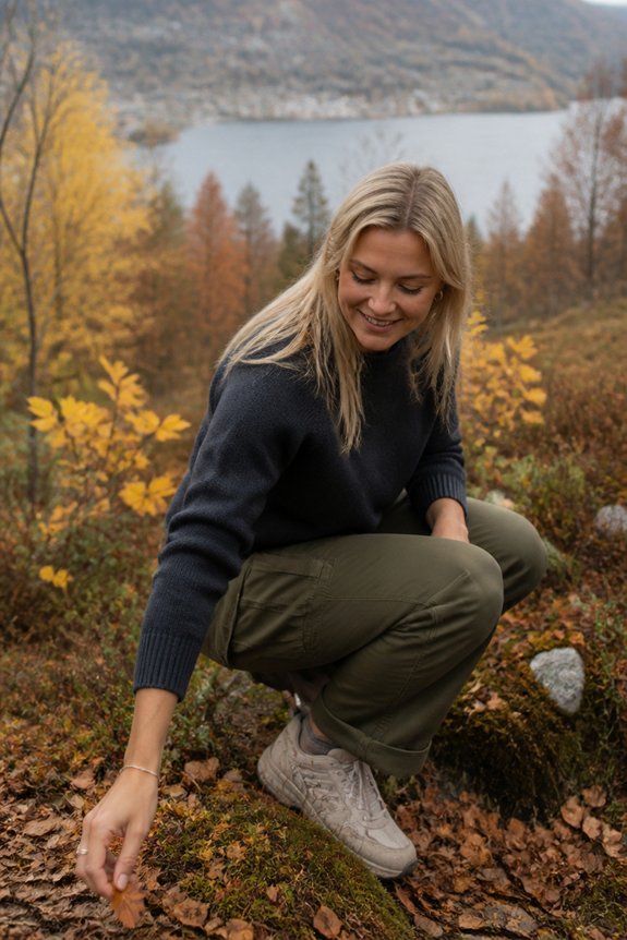 warm functional outdoor outfit