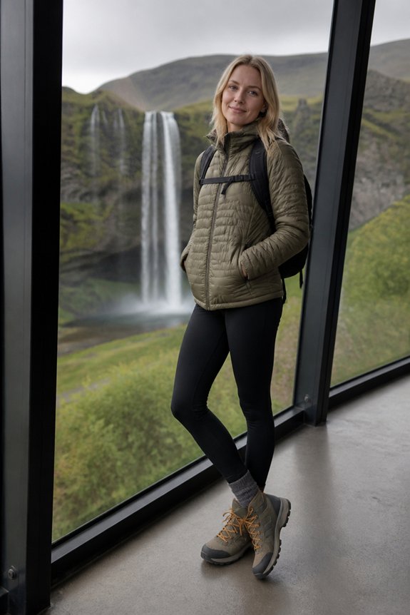 warm outdoor hiking gear