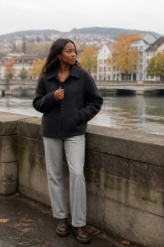 warm versatile outdoor outfit