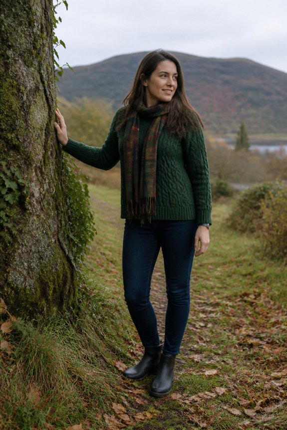 warm waterproof fall outfit