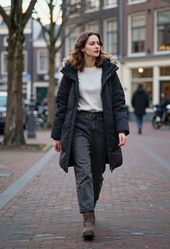 winter comfort and style